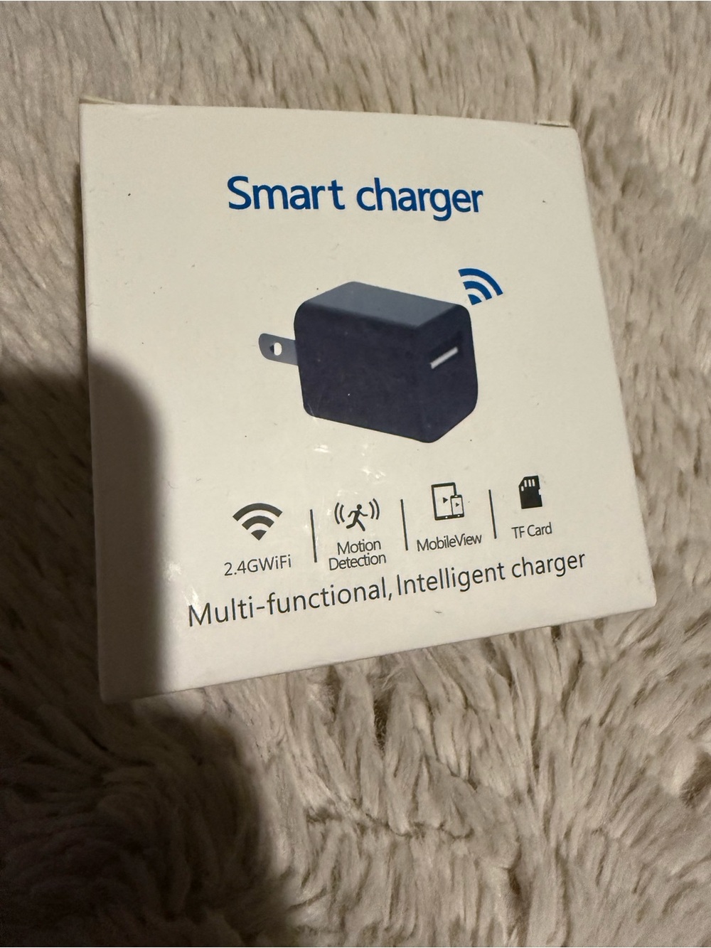 Smart Charger USB Wall Adapter - Black - Unbranded